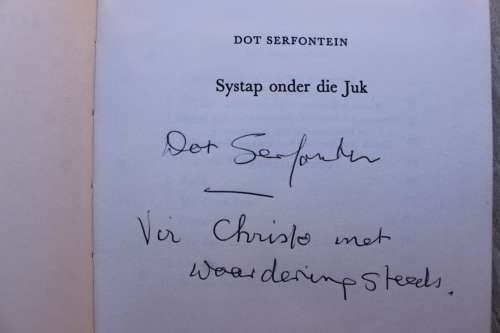 GETEKEN: Systap onder die Juk - Sketse van vreeslose Vrystaters - Dot Serfontein