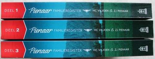 Pienaar Familieregister deel 1 - 3 volledig