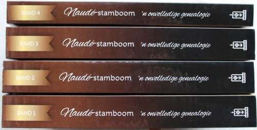 Naudé Stamboom - 4 volumes volledig