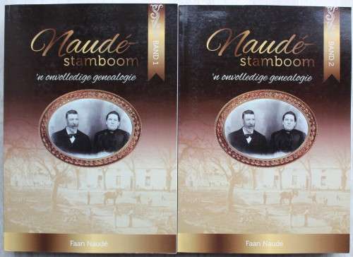 Naudé Stamboom - 4 volumes volledig