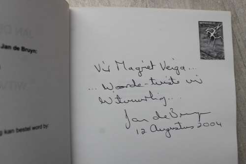 GETEKEN: Witvuurlig - Jan de Bruyn        Gedigte