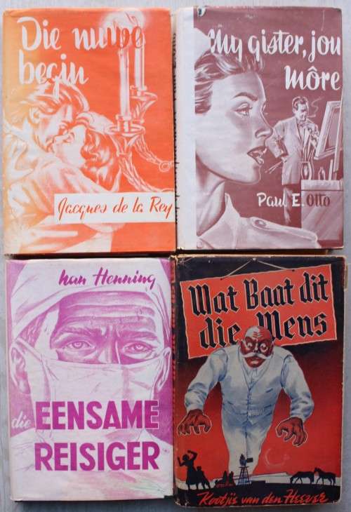 4 x Africana Afrikaanse versamel boeke