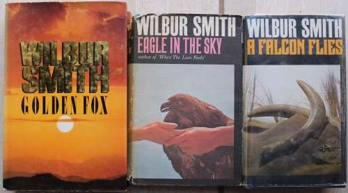 A Falcon Flies & Golden Fox & Eagle in the sky - Wilbur Smith