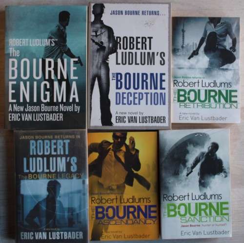12 x Bourne collection - Robert Ludlum & Van Lustbader