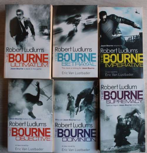 12 x Bourne collection - Robert Ludlum & Van Lustbader
