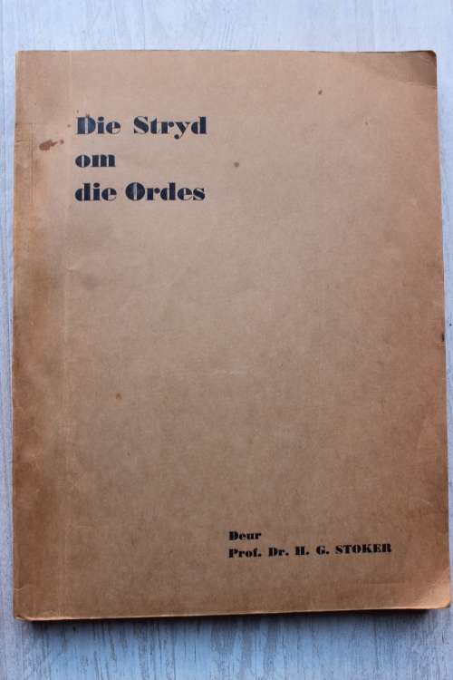 Die Stryd Om Die Ordes - Stoker