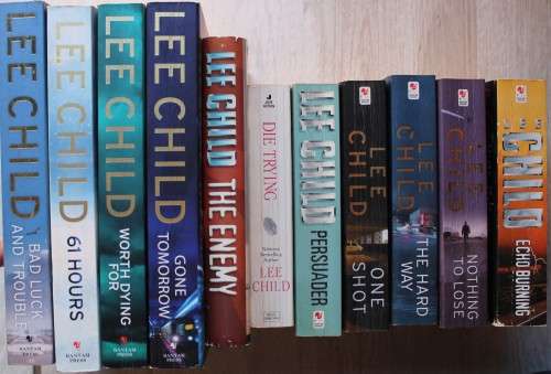 11 x Lee Child books in good condition