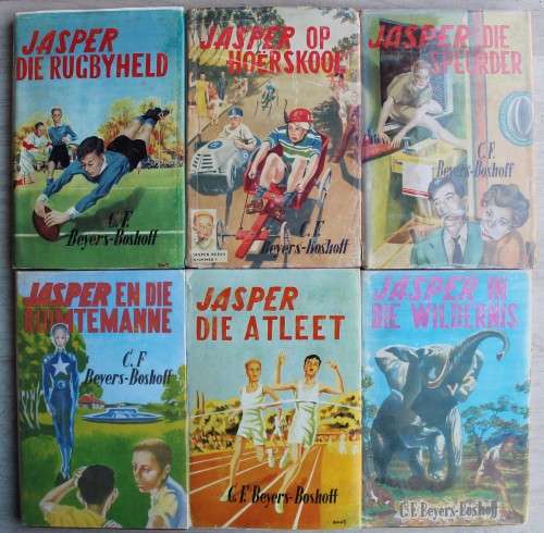 Jasper reeks  x 6 boeke - Beyers-Boshoff