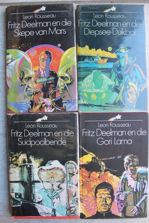 8 x Fritz Deelman titels  - Leon Rousseau