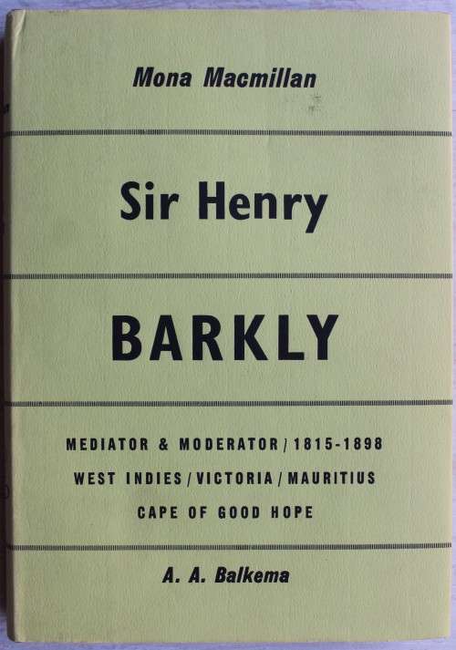Sir Henry Barkly -Macmillan