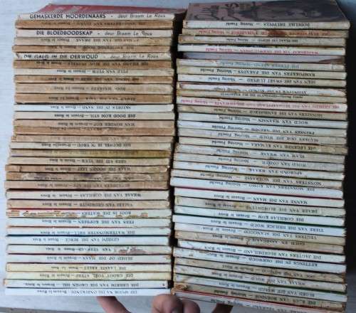 Swart Luiperd Reeks van 66 boeke - Braam le Roux en Meiring Fouche