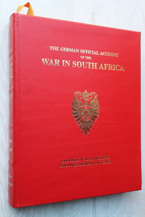 The German official Account of the war in South Africa by Waters and Du Cane