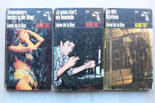 3 x Klub 707 hardebande - Louw de la Rey
