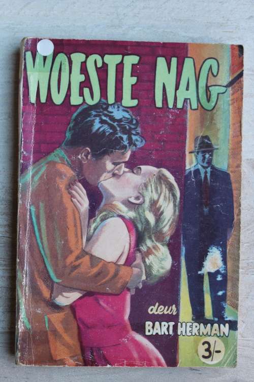 Woeste nag - Bart Herman      Bokboek