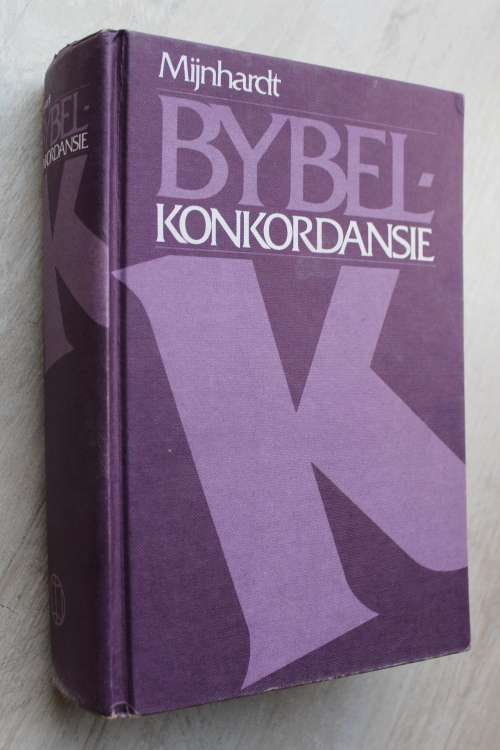 Afrikaanse Bybelkonkordansie - C.F.Mijnhardt - Bybel Konkordansie