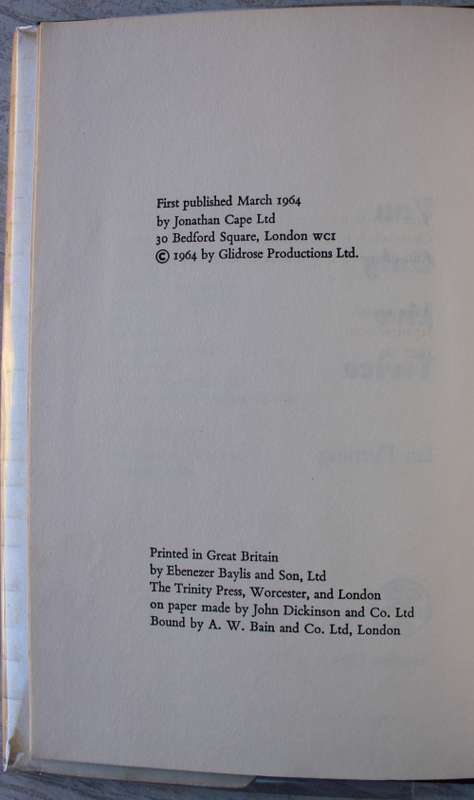 You Only Live Twice by Ian Fleming - First Edition 1964