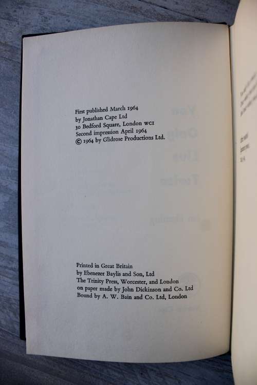 You Only Live Twice - Ian Fleming - 1964
