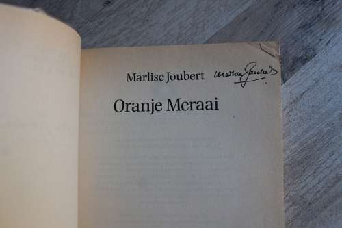 GETEKEN: Oranje Meraai - Marlise Joubert