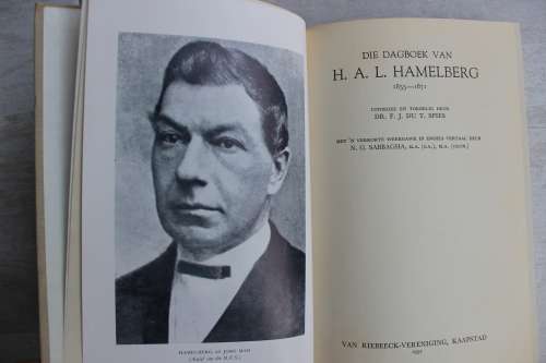 Die Dagboek van H.A.L. Hamelberg 1855-1871 - Dr. F.J. du T. Spies