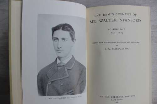 The Reminiscences of Sir Walter Stanford vol 1 -  J W MacQuarrie