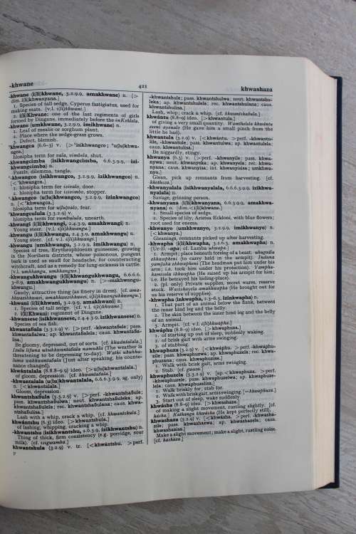 Zulu-English Dictionary - Doke & Vilikazi