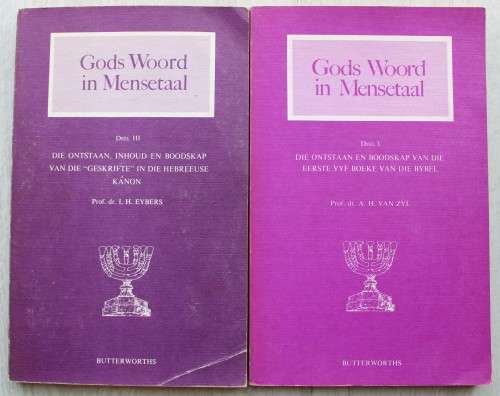 Gods Woord in Mensetaal - Eybers & Van Zyl