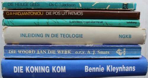 6 x Afrikaanse boeke in mooi toestand