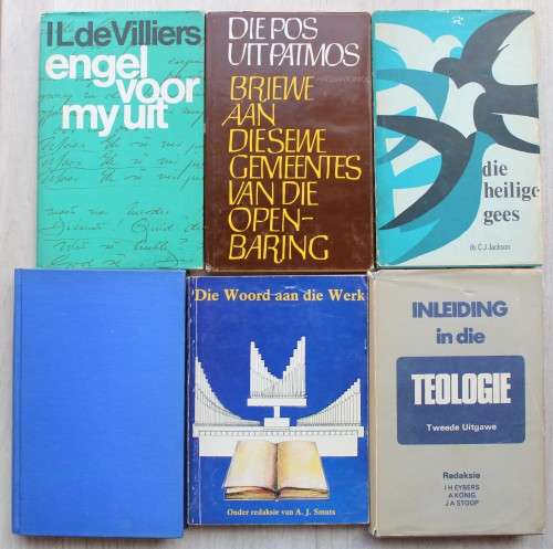 6 x Afrikaanse boeke in mooi toestand