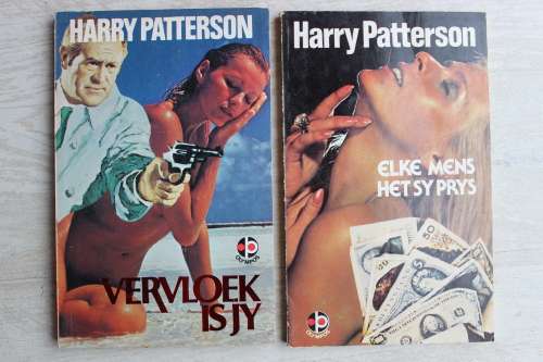 2 x Harry Patterson sagtebande baie mooi toestand