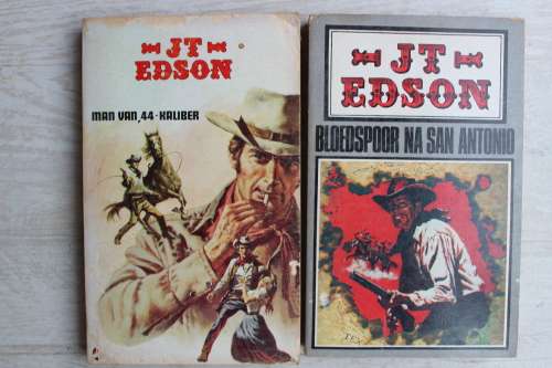 2 x J T Edson Western sagtebande