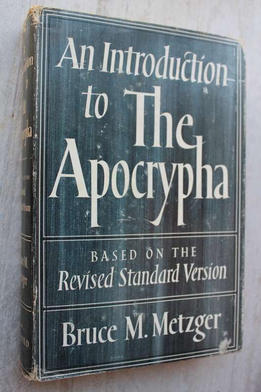 An Introduction to the Apocrypa - Metzger