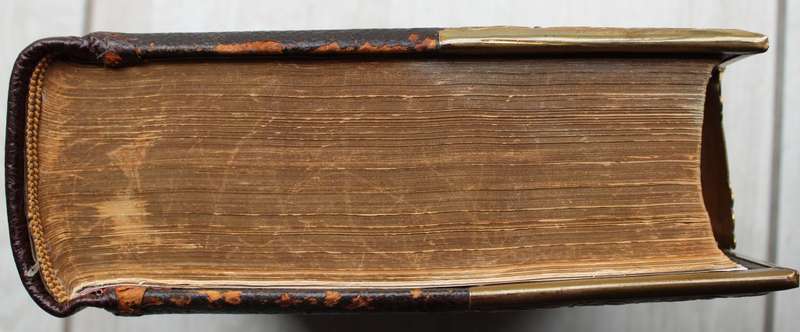 1851 - Illustrated National Holy Bible with Commentaries of Scott & Henry