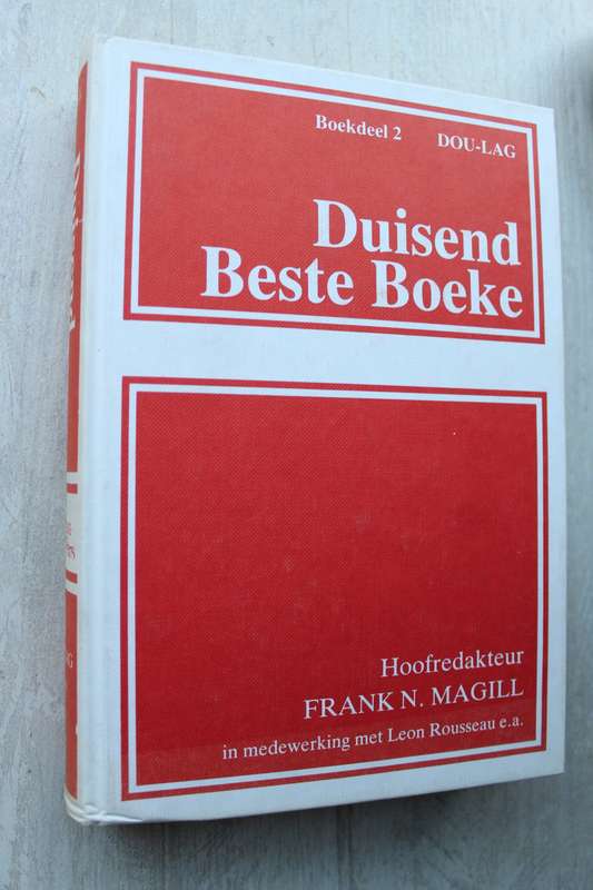 MAGILL, Frank N. (Redakteur) - Duisend Beste Boeke - 4 volumes volledig