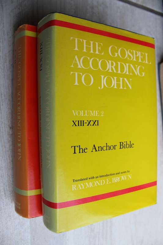 Commentary - The Gospel according to John - Brown    / The Anchor Bible