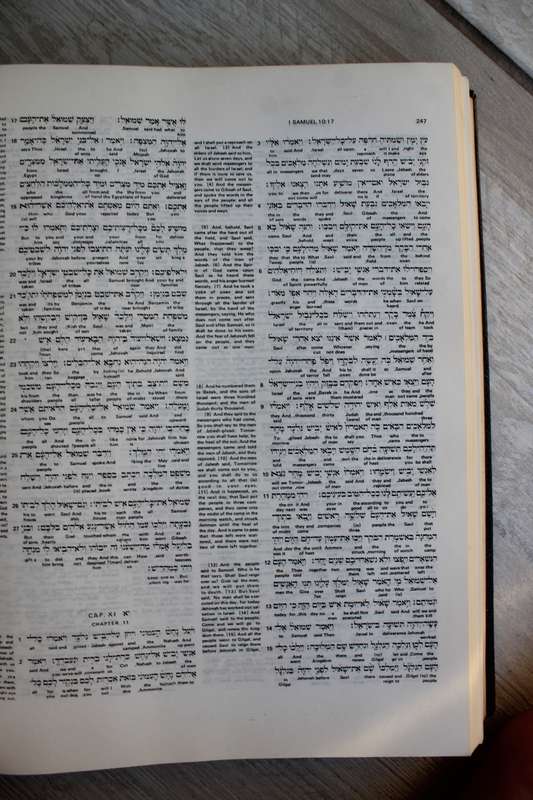 Bible - The Interlinear Greek-English - Hebrew Bible