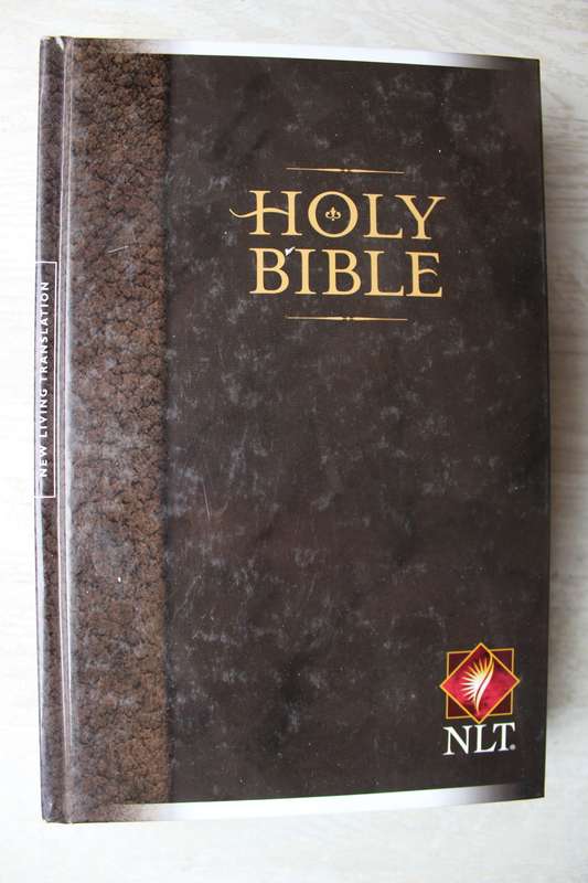 New Living Translation Holy Bible in unread condition