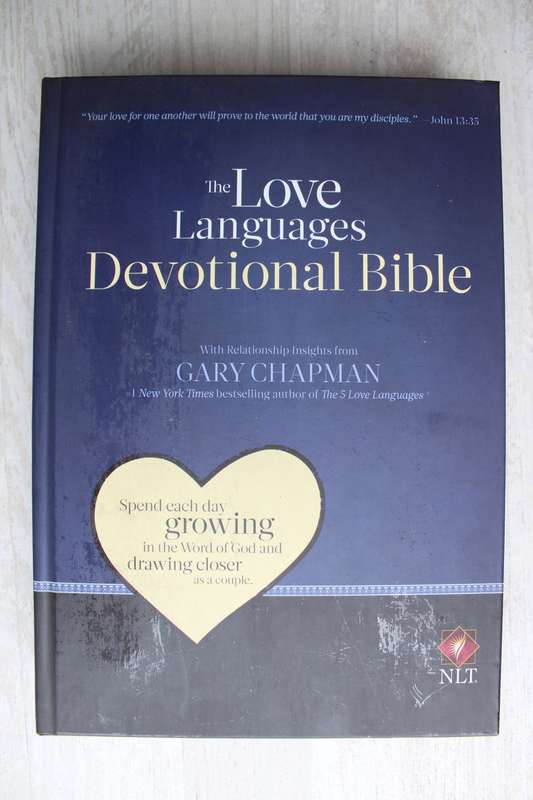 The Love Languages Devotional Bible with insights by Gary Chapman
