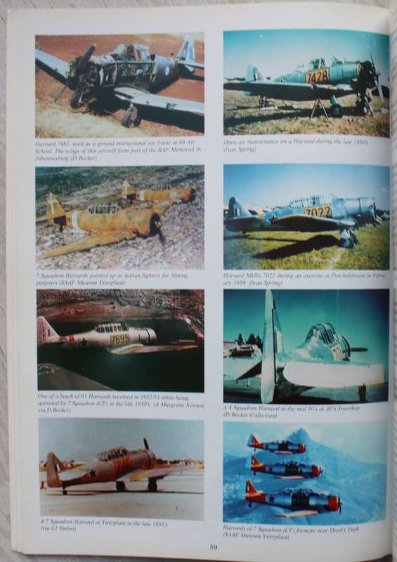 AT-6 Harvard in South African Service - Dave Becker and Winston Brent