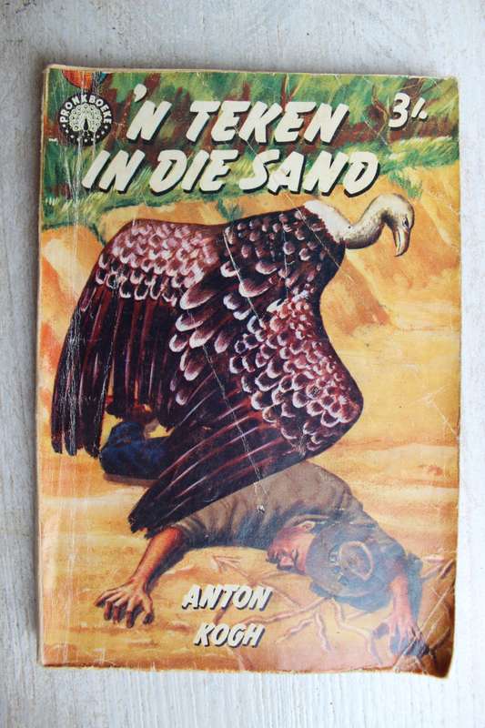 `n Teken in die sand - Anton Kogh - Pronkboek