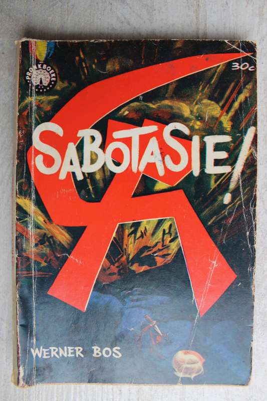 Sabotasie - Werner Bos     Pronkboek