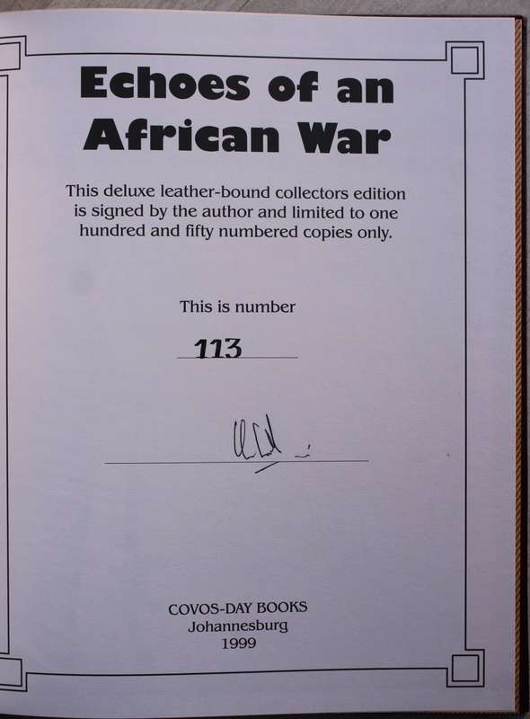 Echoes of an African War - Chas Lotter