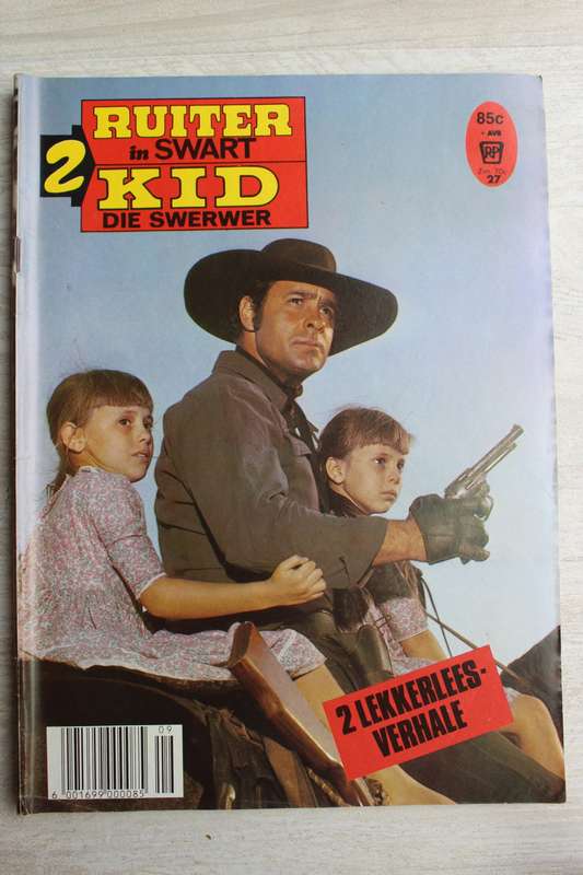 Ruiter In Swart / Kid Die Swerwer  nommer 27 fotoboek foto boek picture book