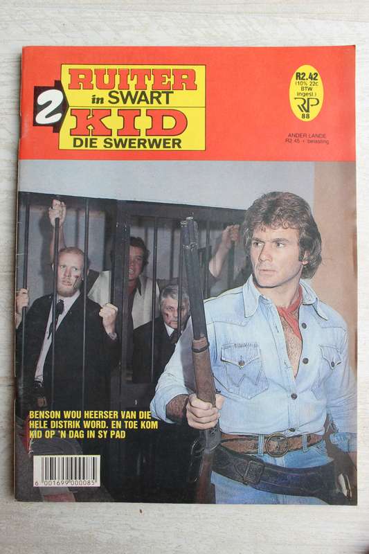 Ruiter In Swart / Kid Die Swerwer  nommer 88 fotoboek foto boek picture book