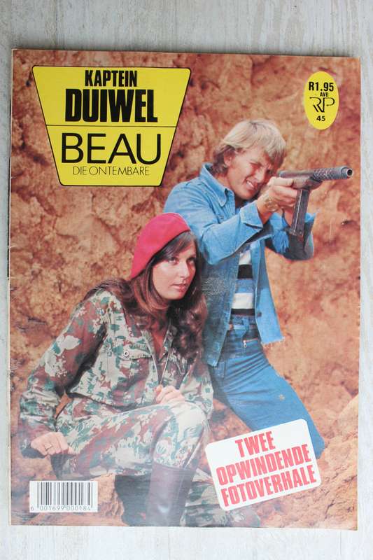 Kaptein Duiwel + Beau die Ontembare nommer 45 -  fotoboek foto verhaal picture story
