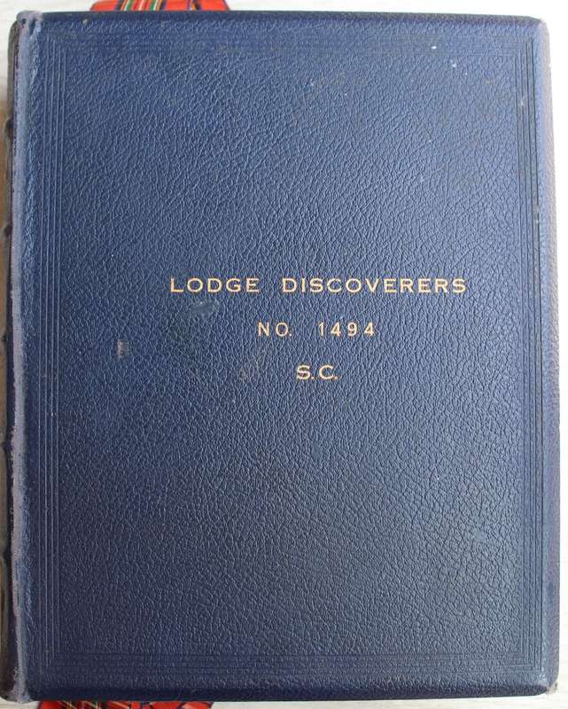 Antique Holy Bible Lodge Discoverers