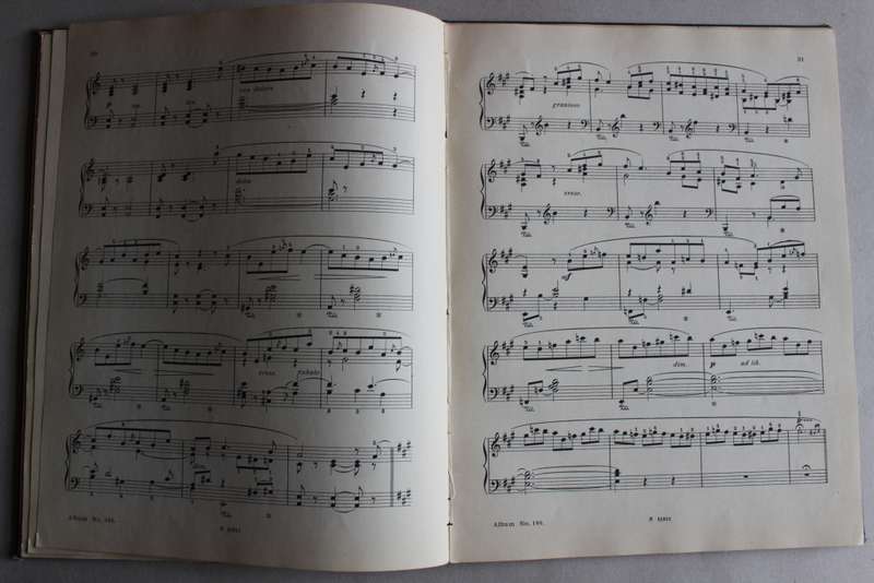 Piano Album - even Piano Pieces by John Francis Barnett.