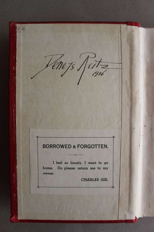 SIGNED: Commando, A Journal of the Boer War - Deneys Reitz