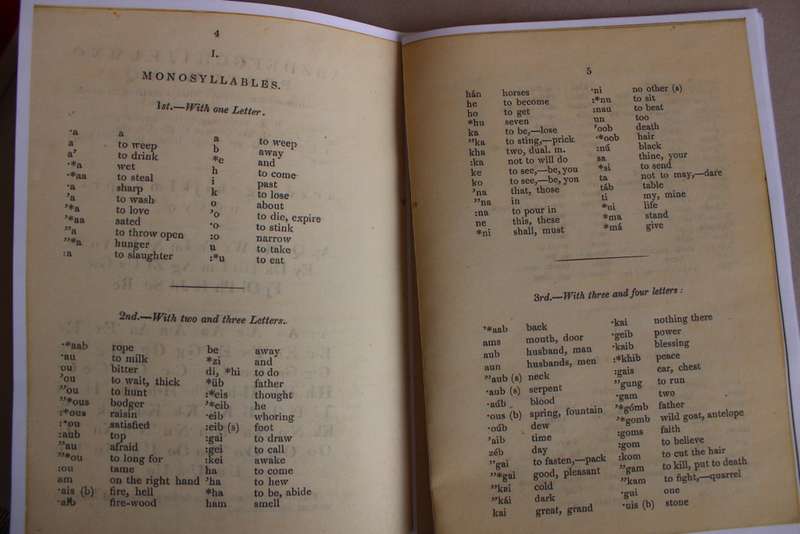 Rev. H C Knudsen -   NAMA- A.B.Z. Kannis, Gei *Hu- *Ze Khom-Ei-Kannis.