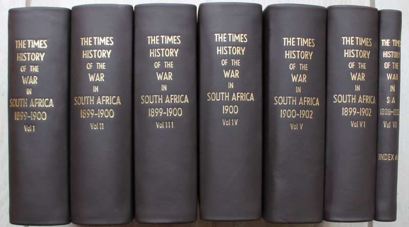The Times History of the War in South Africa 1899-1900. 7 Volumes complete - Amery,