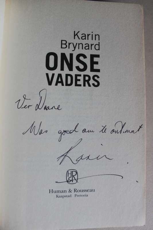 GETEKEN: Karin Brynard - Onse Vaders